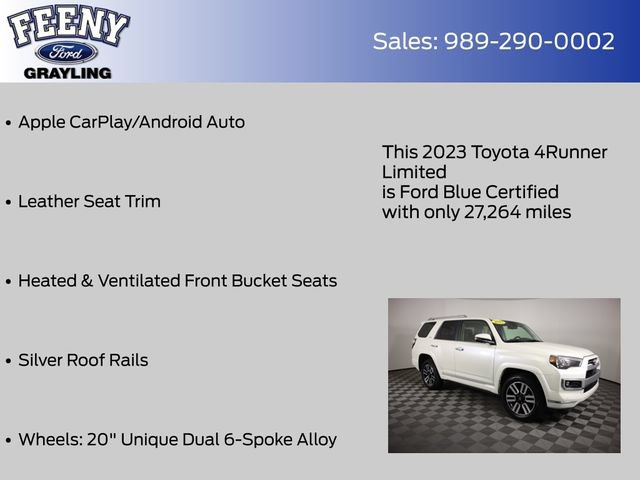 Used 2023 Toyota 4Runner Limited AWD/4WD image 20