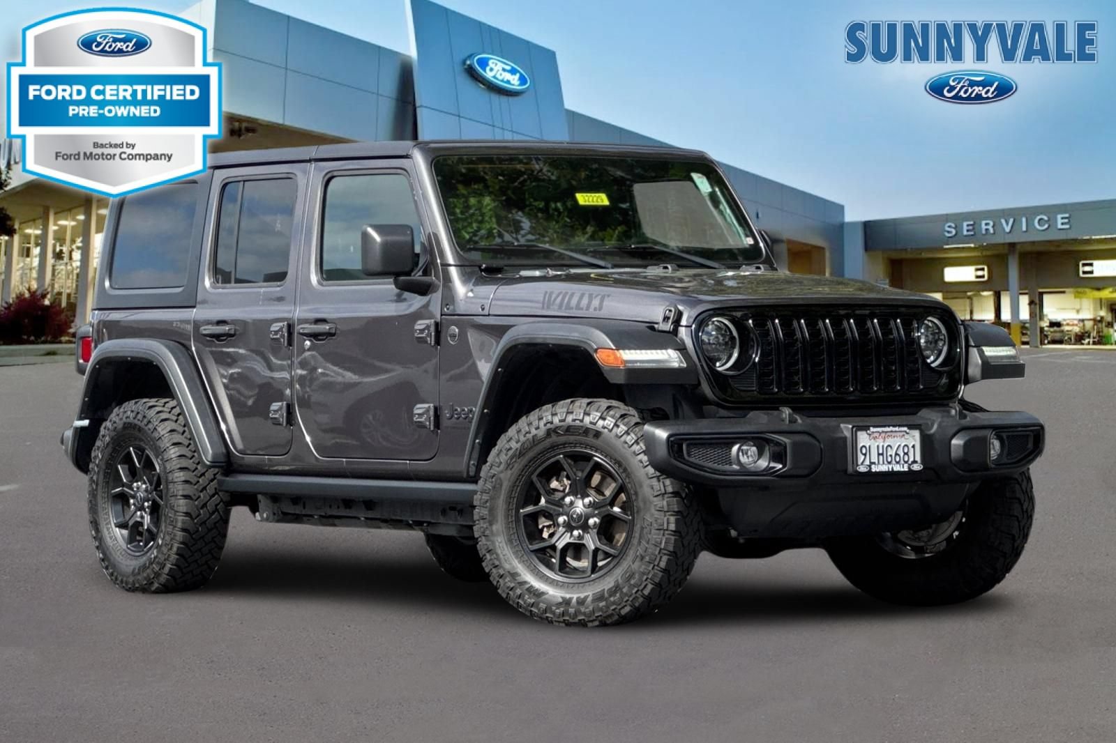 Used 2024 Jeep Wrangler Unlimited Sport AWD/4WD image 1