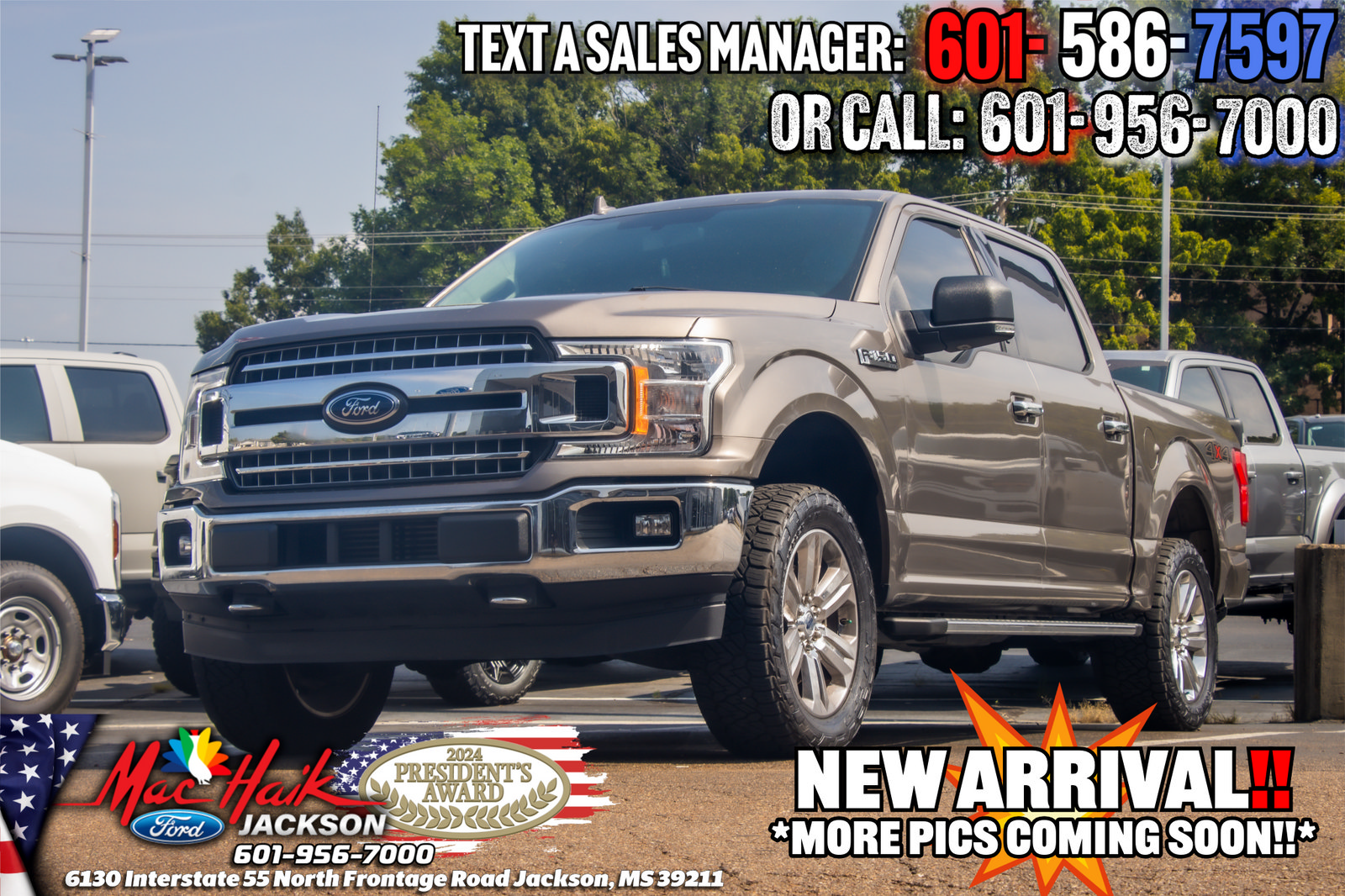 Certified 2018 Ford F150 XLT w/ Equipment Group 302A Luxury