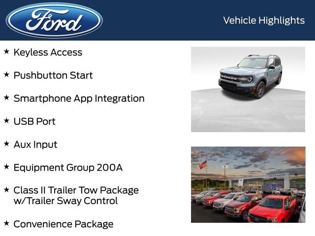 Certified 2022 Ford Bronco Sport Big Bend w/ Convenience Package AWD/4WD image 9