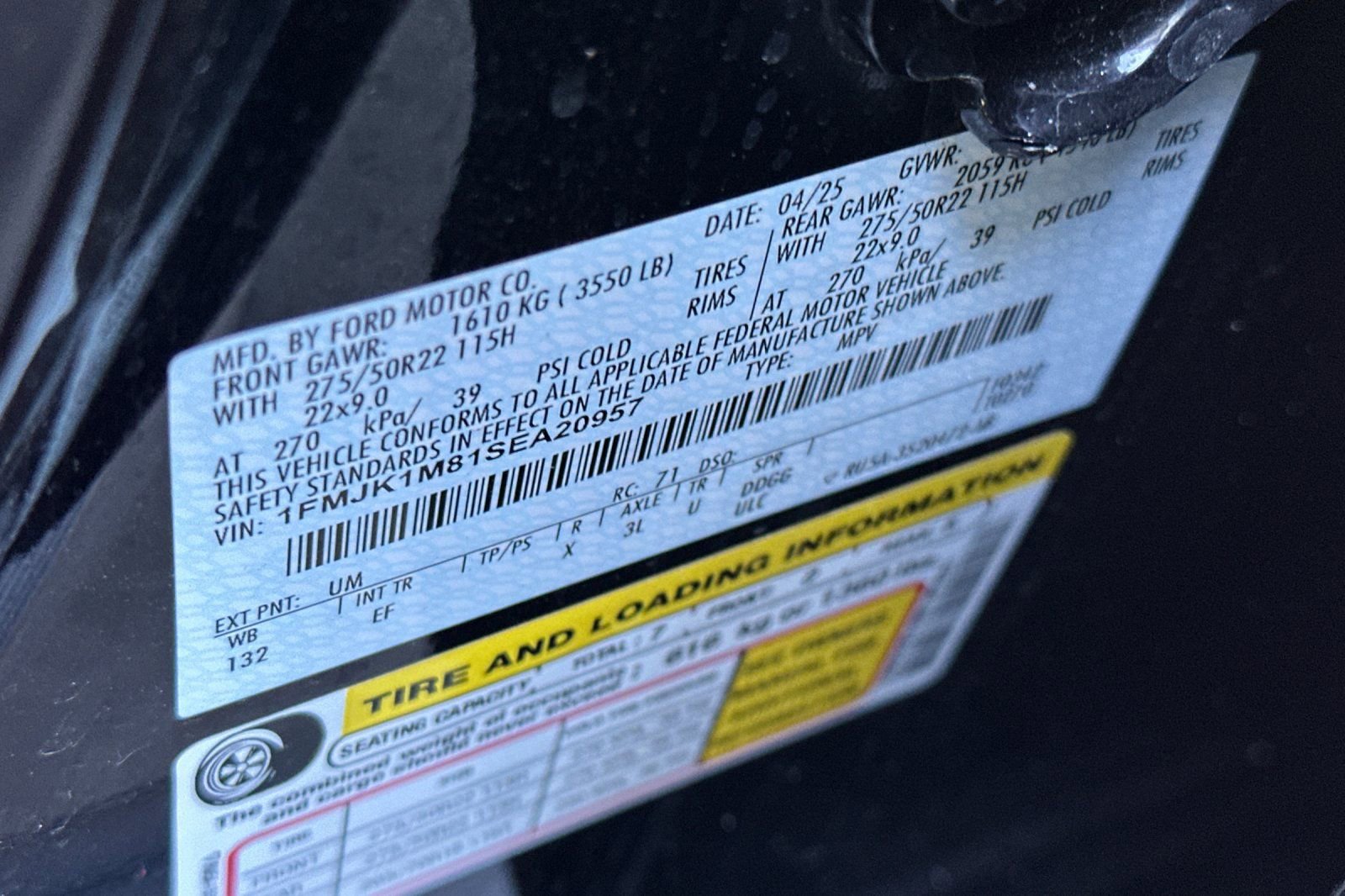 Certified 2025 Ford Expedition Max Platinum w/ Driver's Package image 25