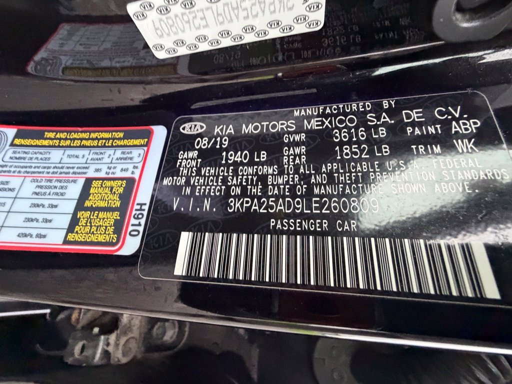 Used 2020 Kia Rio S FWD image 47