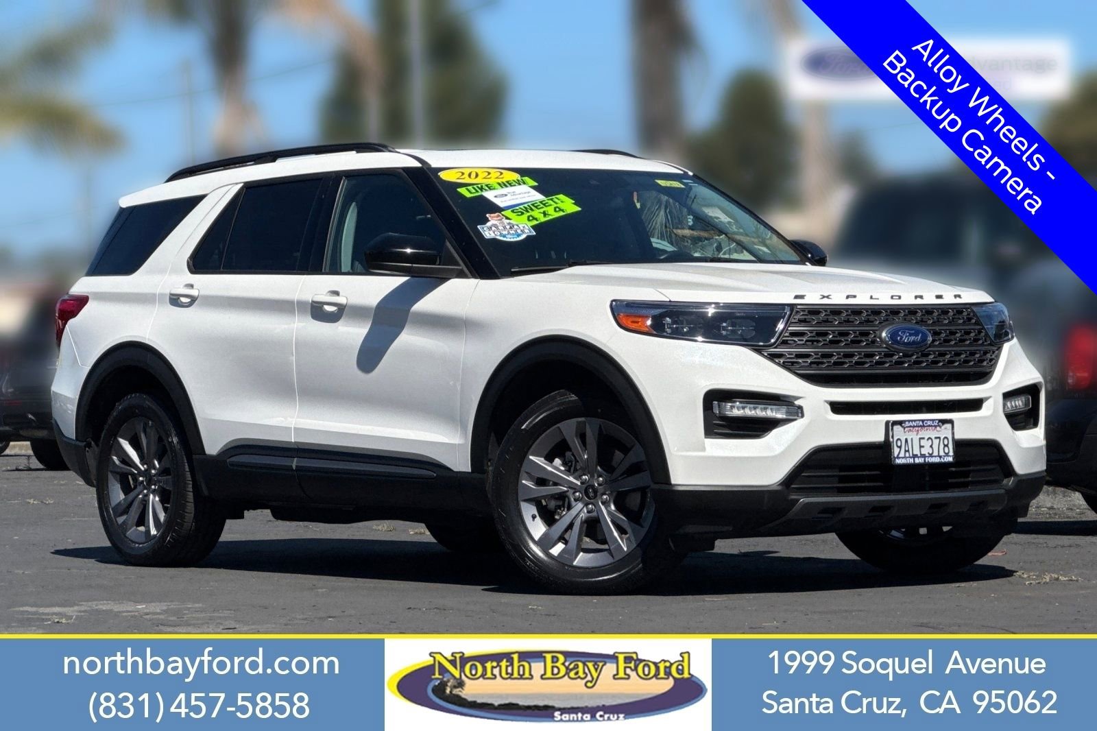 Certified 2022 Ford Explorer XLT w/ Equipment Group 202A AWD/4WD image 1