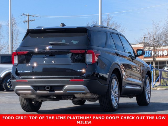 Certified 2025 Ford Explorer Platinum w/ LUX Leather Package AWD/4WD image 5