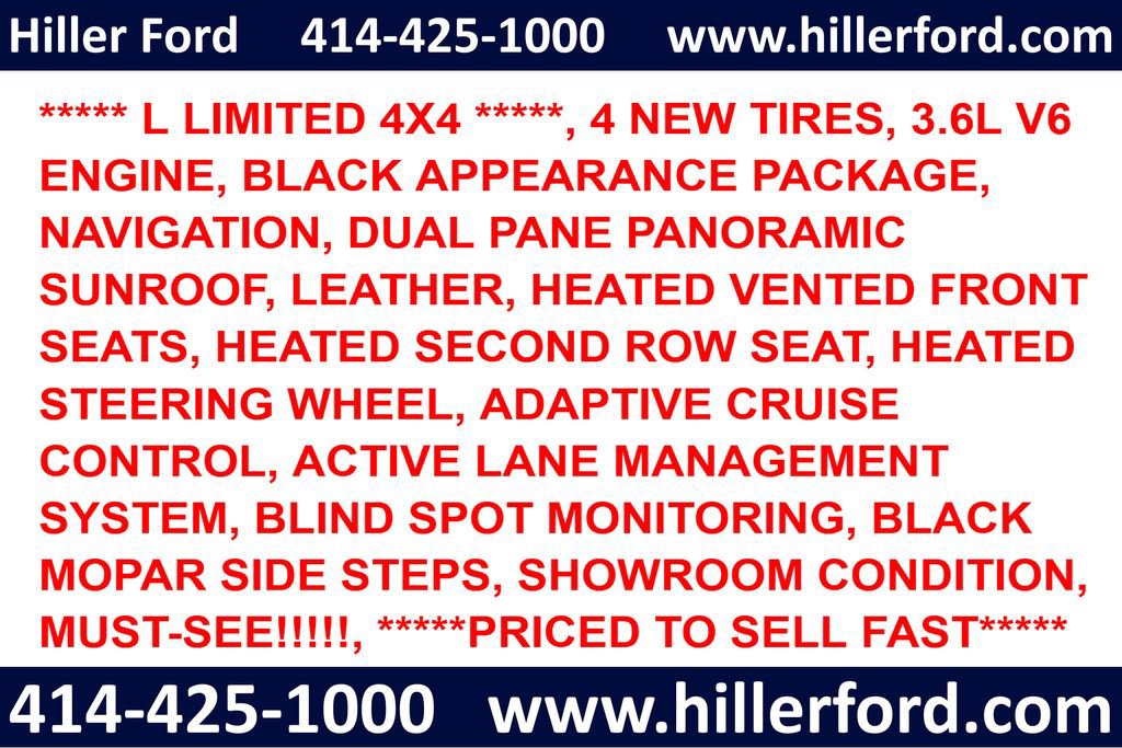 Used 2024 Jeep Grand Cherokee L Limited w/ Luxury Tech Group II AWD/4WD image 2