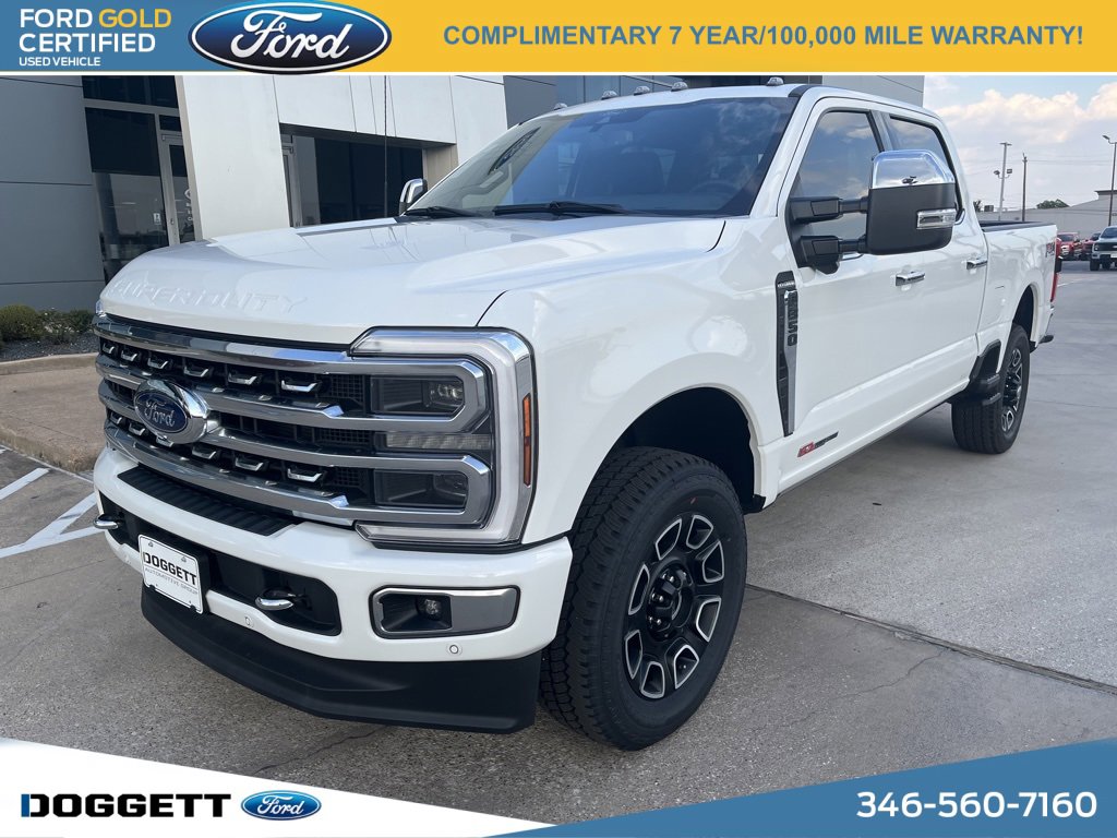 Certified 2024 Ford F350 Platinum w/ FX4 Off-Road Package