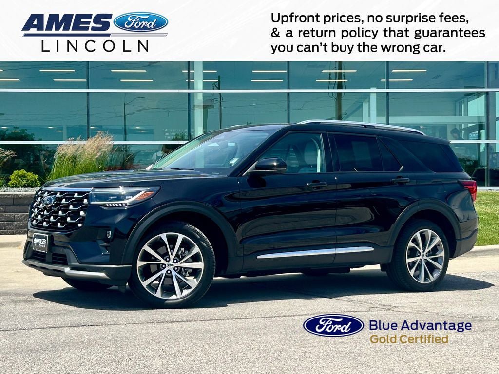 Certified 2025 Ford Explorer Platinum w/ Ultimate Package AWD/4WD image 1