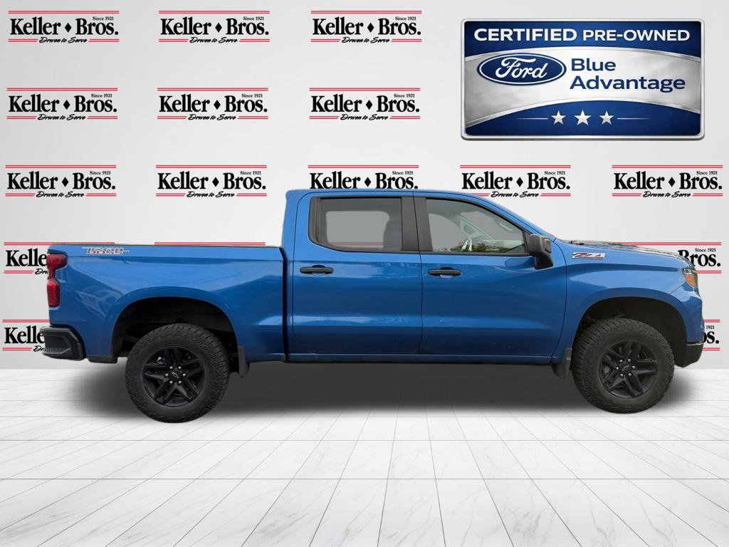 Used 2024 Chevrolet Silverado 1500 Custom Trail Boss w/ LPO, Dark Essentials Package AWD/4WD image 8