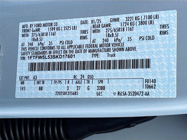 Certified 2025 Ford F150 Lariat AWD/4WD image 35