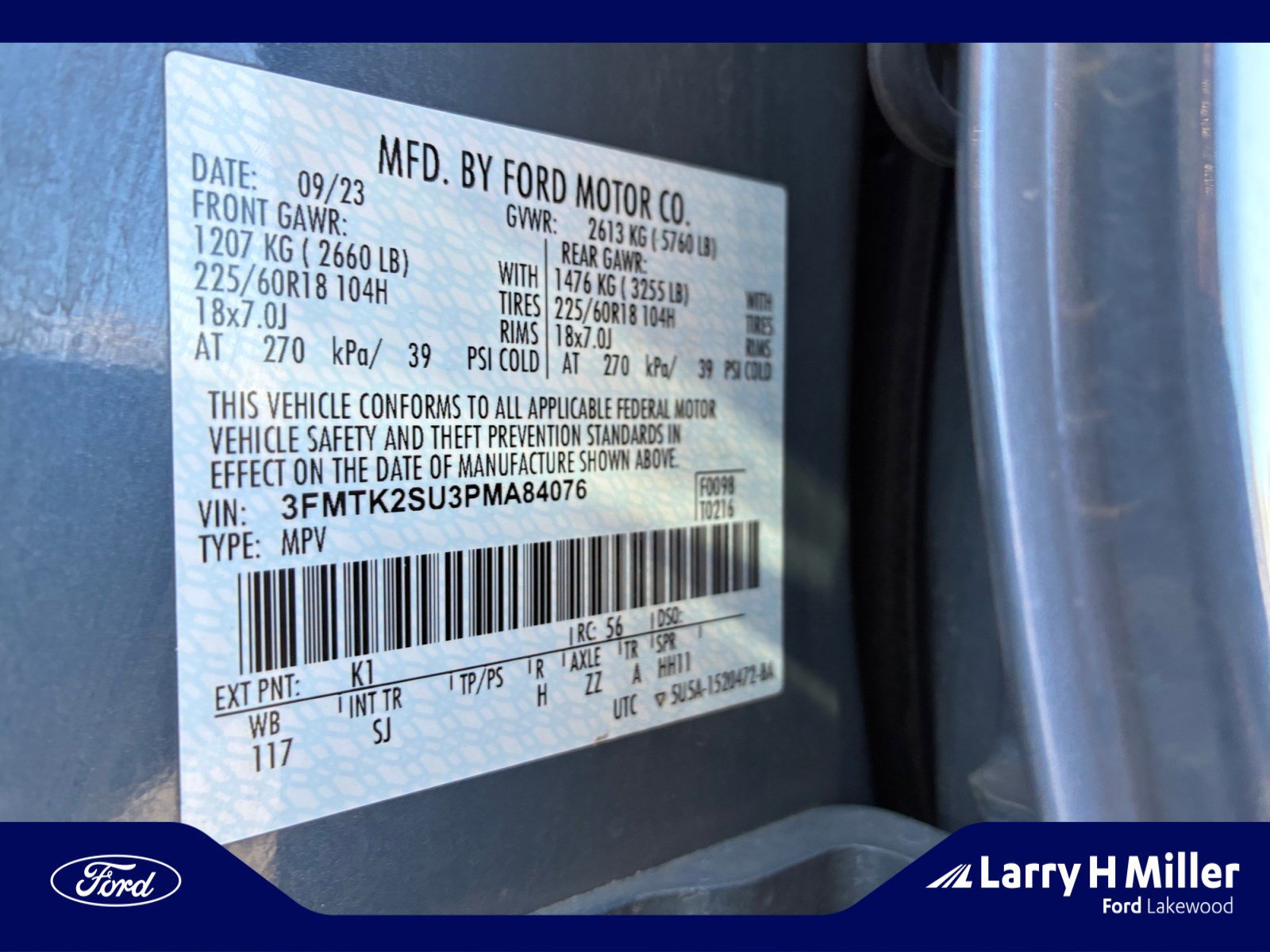 Certified 2023 Ford Mustang Mach-E California Route 1 image 24