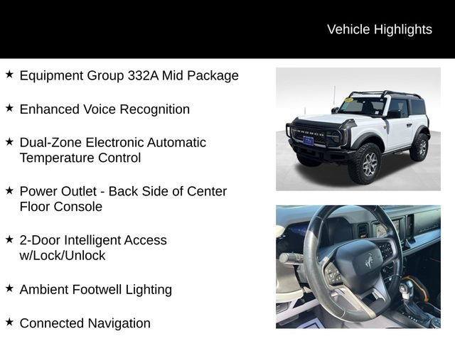 Certified 2021 Ford Bronco Badlands AWD/4WD image 8