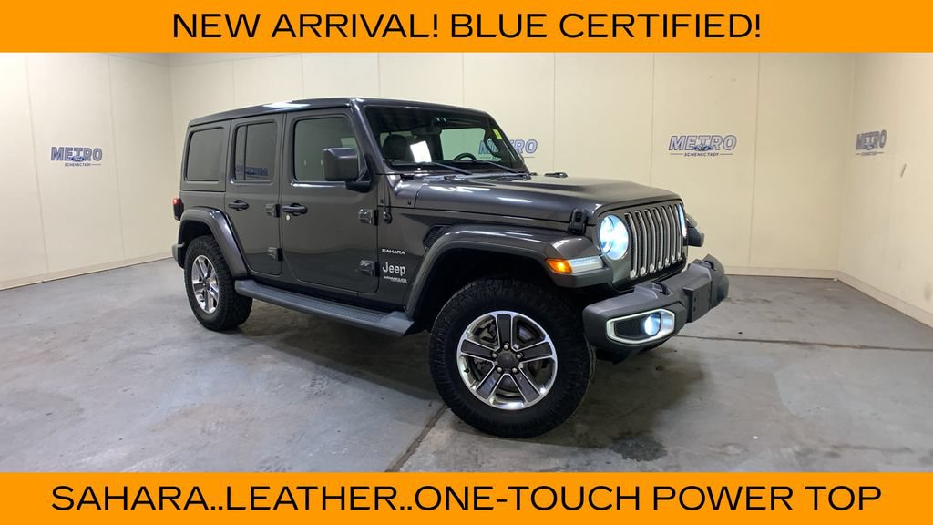 Used 2020 Jeep Wrangler Unlimited Sahara AWD/4WD image 1