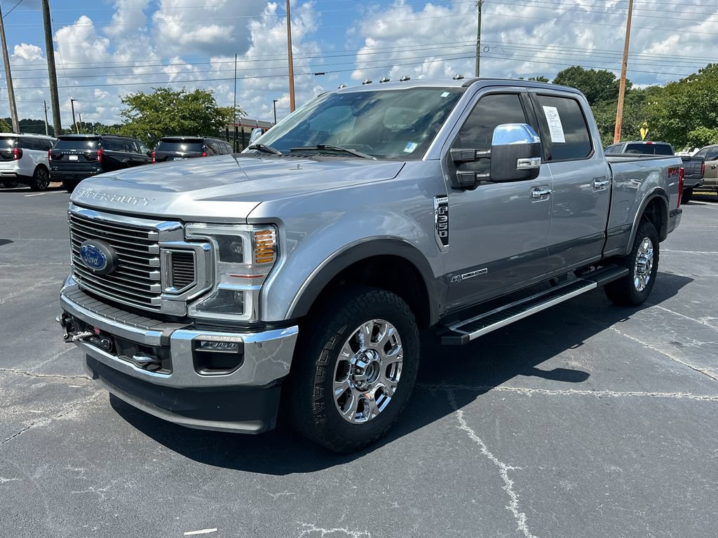 Certified 2022 Ford F350 Lariat w/ Lariat Ultimate Package AWD/4WD image 3