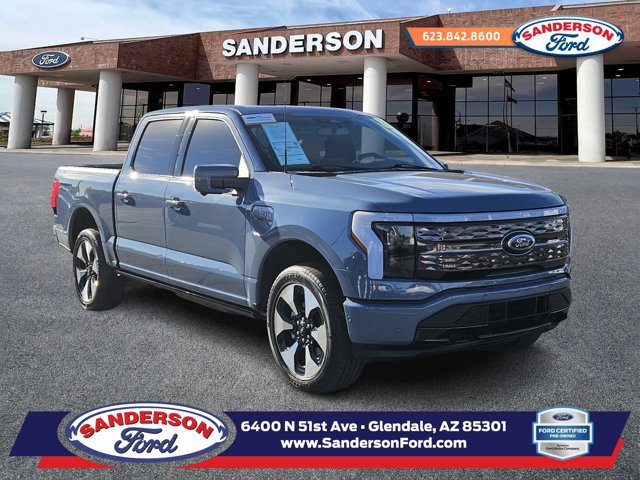 Certified 2023 Ford F150 Lightning Platinum