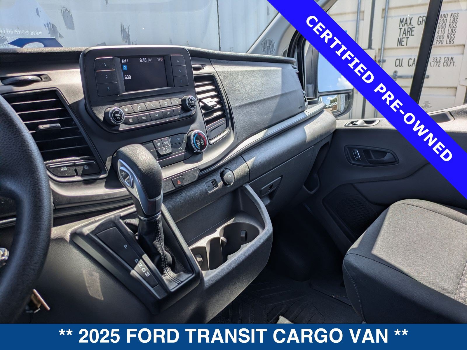 Certified 2025 Ford Transit 250 Low Roof w/ Exterior Upgrade Package RWD image 29