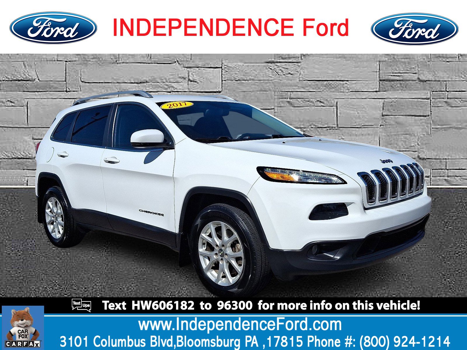 Used 2017 Jeep Cherokee Latitude w/ Comfort/Convenience Group