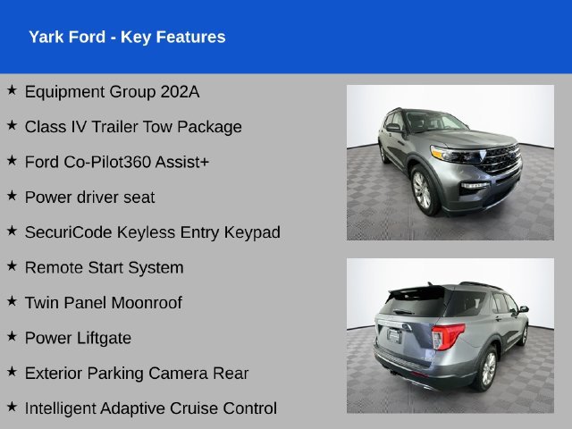 Certified 2023 Ford Explorer XLT w/ Equipment Group 202A AWD/4WD image 2
