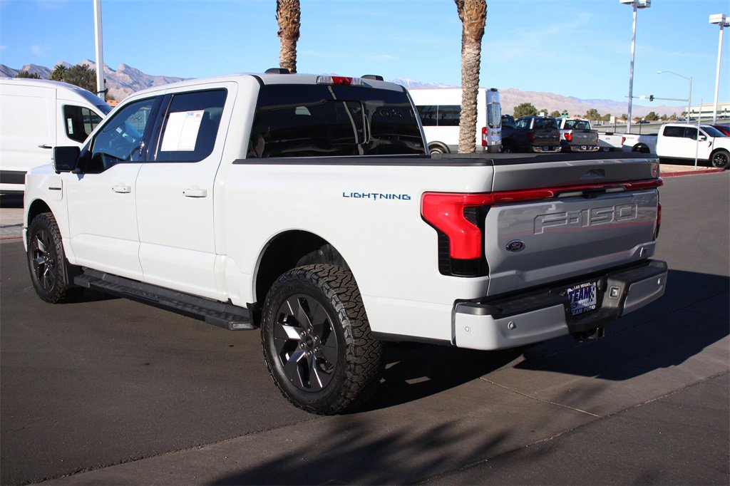 Certified 2023 Ford F150 Lightning Lariat w/ Equipment Group 511A High image 5