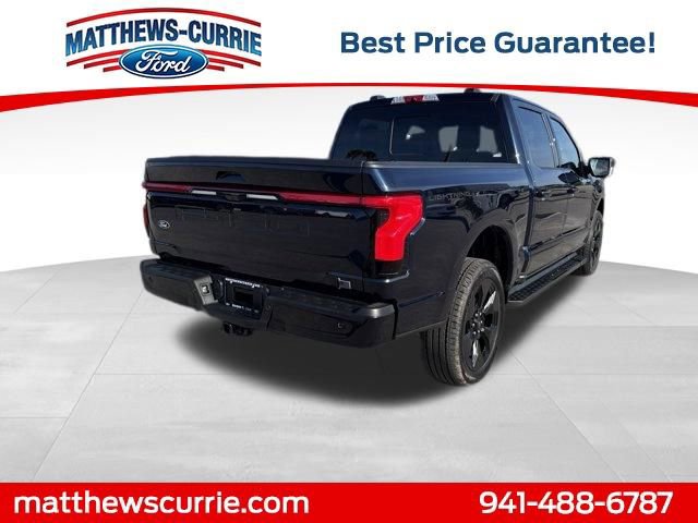 Certified 2025 Ford F150 Lightning Platinum w/ Dark Elements Package image 4