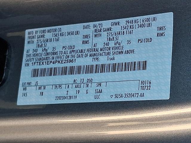 Certified 2023 Ford F150 XLT w/ Equipment Group 302A High AWD/4WD image 27