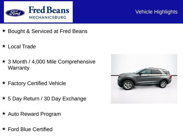 Certified 2023 Ford Explorer XLT AWD/4WD image 7