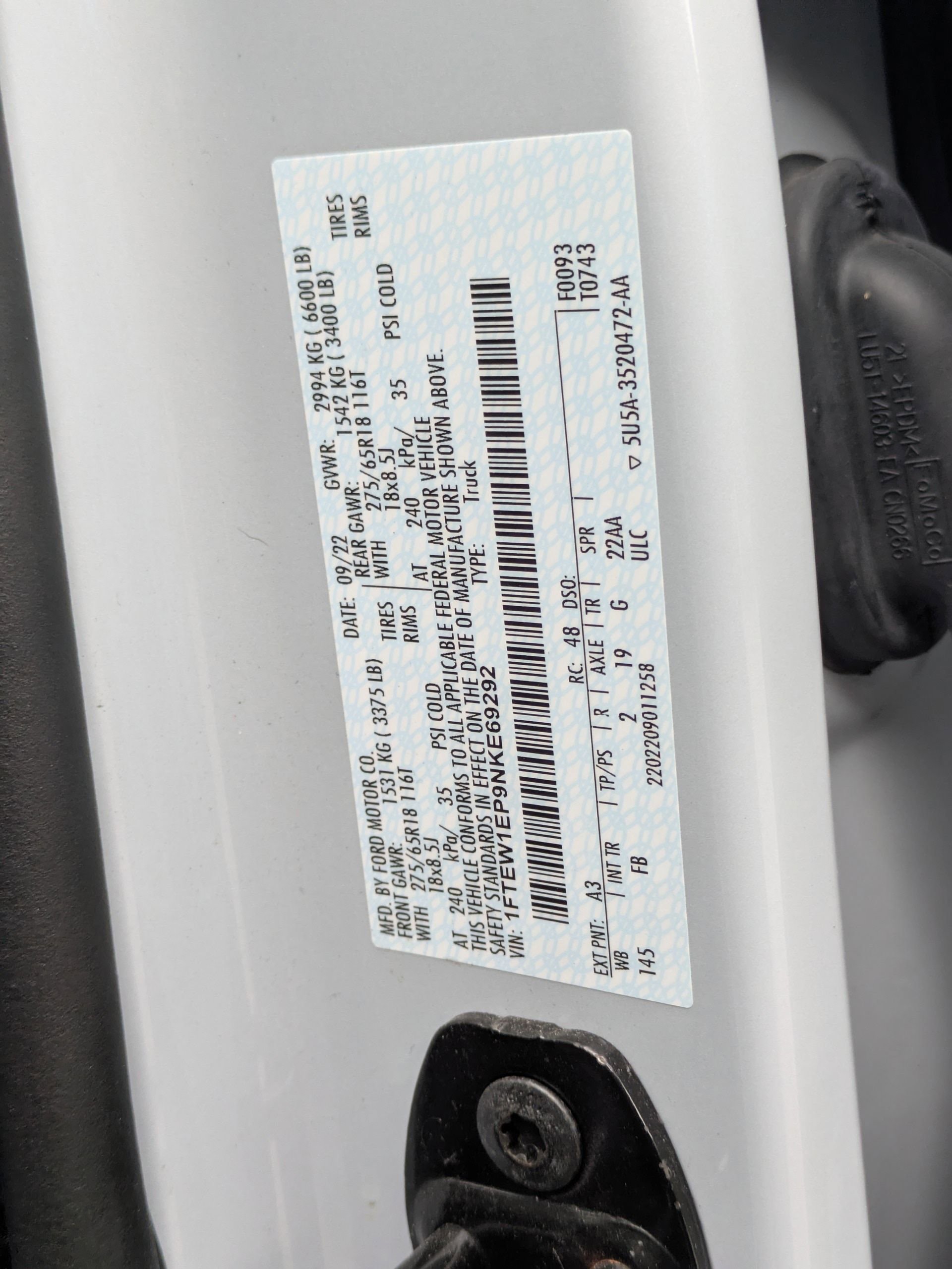 Certified 2022 Ford F150 XLT w/ Equipment Group 302A High image 39