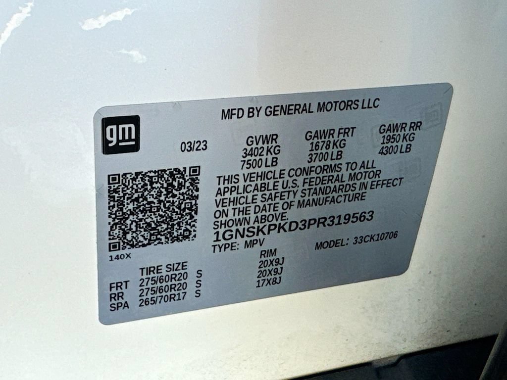 Used 2023 Chevrolet Tahoe Z71 AWD/4WD image 6