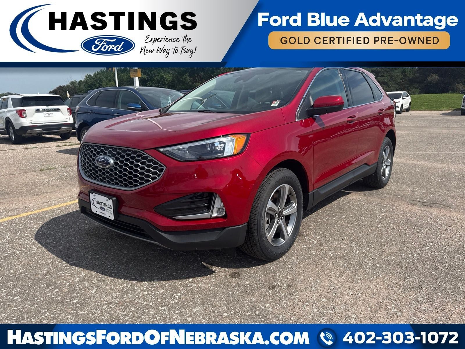 Certified 2023 Ford Edge SEL w/ Convenience Package AWD/4WD image 1
