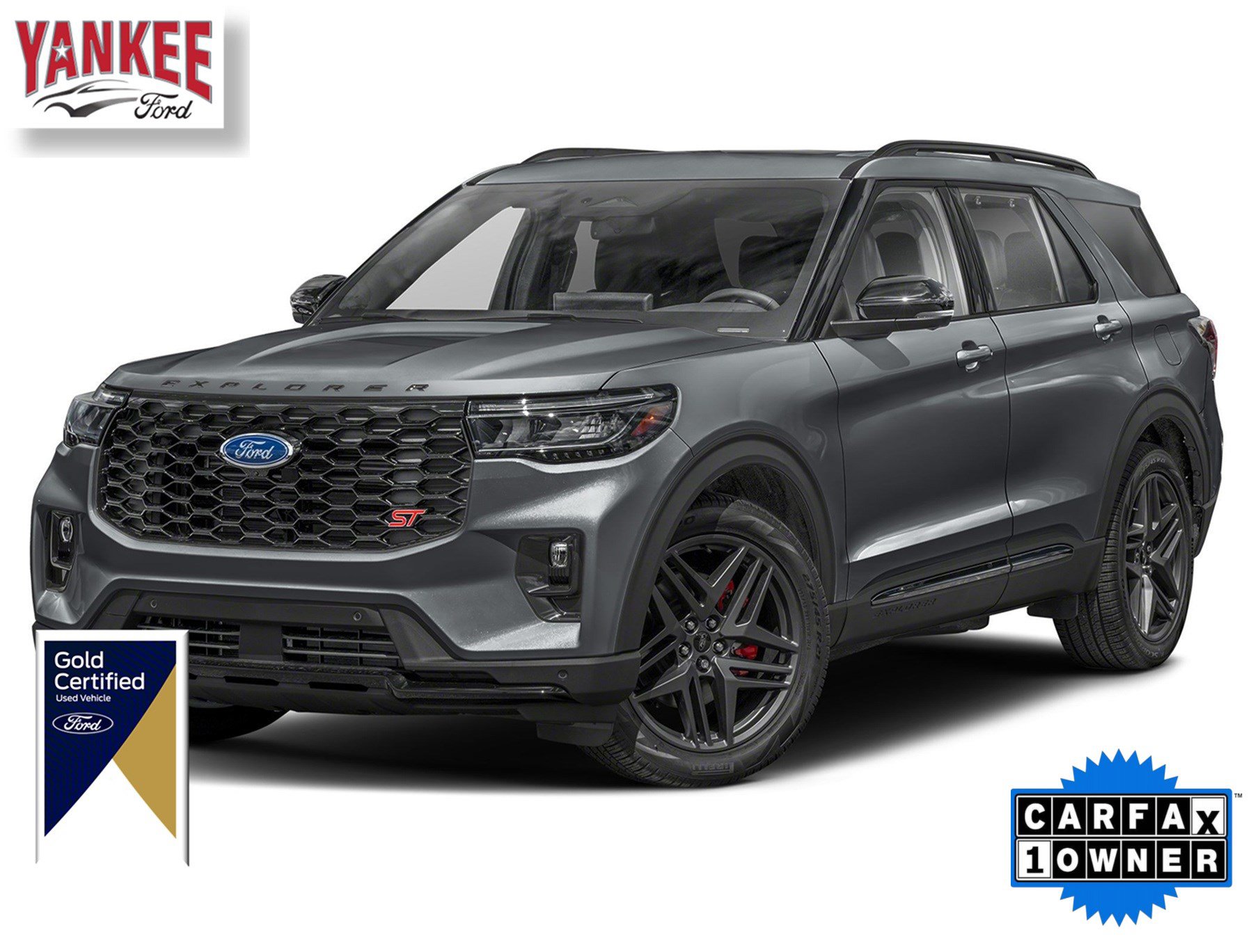 Certified 2025 Ford Explorer ST w/ Sun And Sound Package