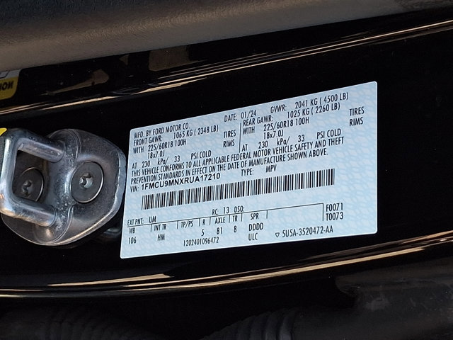 Certified 2024 Ford Escape ST-Line w/ Tech Pack #1 AWD/4WD image 28