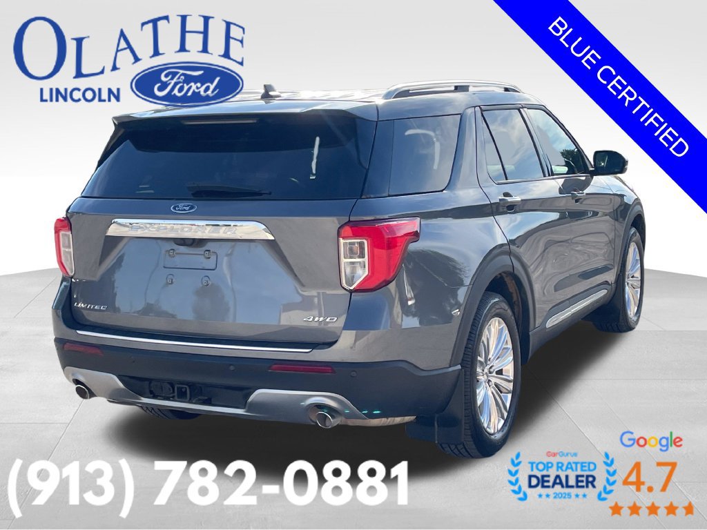 Certified 2023 Ford Explorer Limited w/ Limited Technology Package AWD/4WD image 6