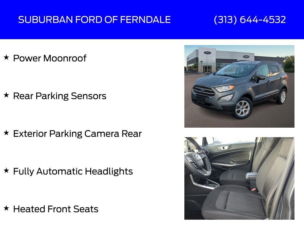 Certified 2018 Ford EcoSport SE image 9