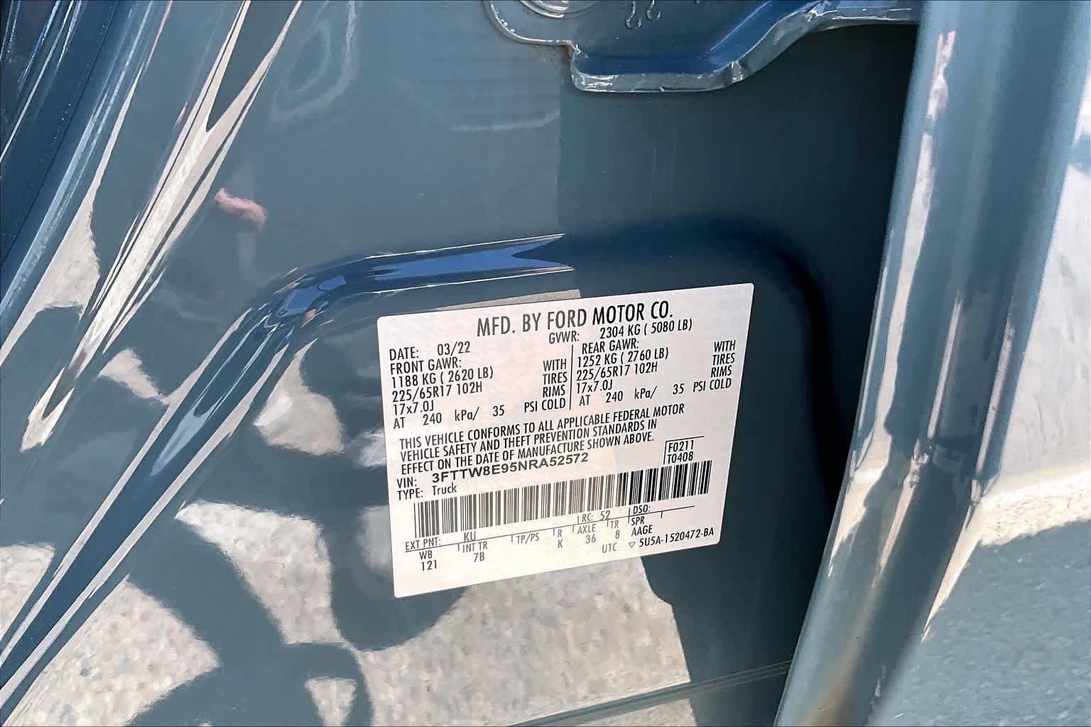 Certified 2022 Ford Maverick XLT FWD image 33