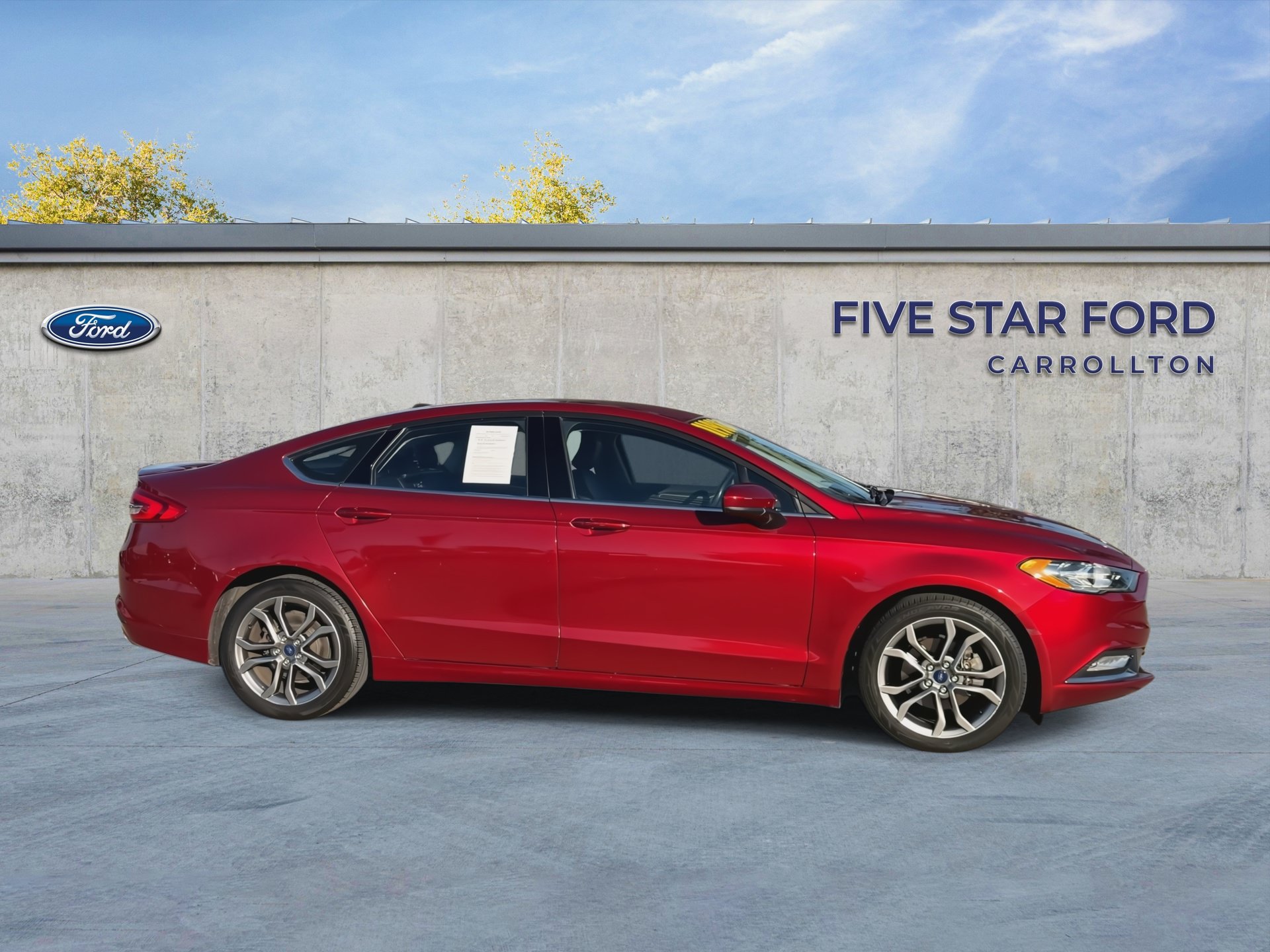 Certified 2017 Ford Fusion SE w/ Equipment Group 201A FWD image 9