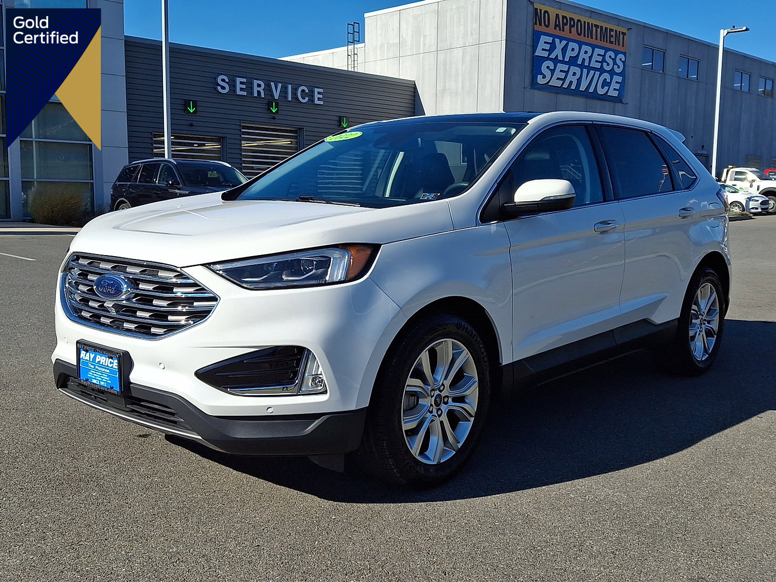 Certified 2022 Ford Edge Titanium w/ Equipment Group 301A image 1