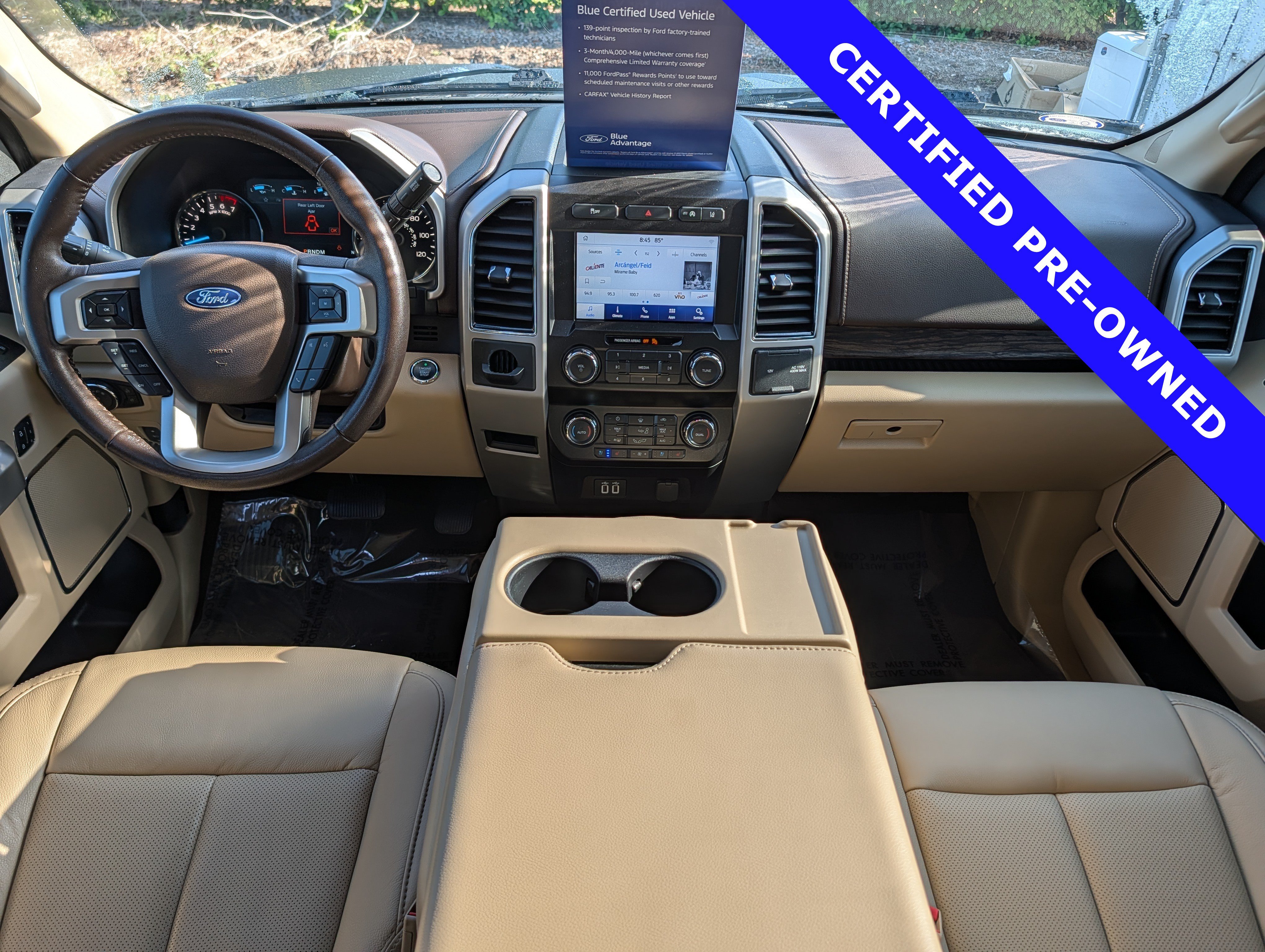 Certified 2020 Ford F150 Lariat w/ Equipment Group 501A Mid RWD image 17
