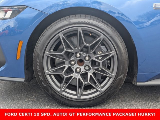 Certified 2024 Ford Mustang GT Premium w/ GT Performance Package RWD image 9