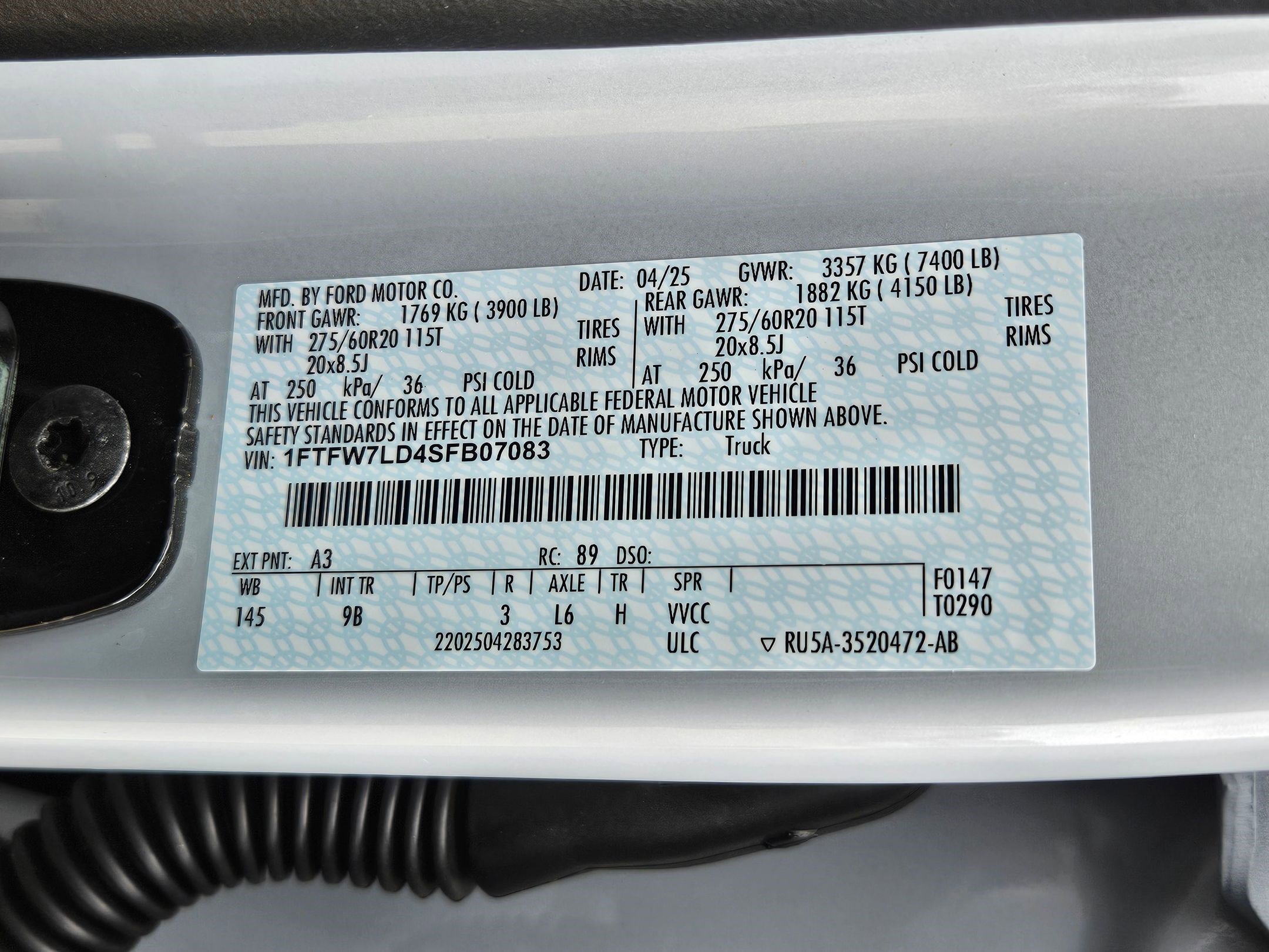 Certified 2025 Ford F150 Platinum AWD/4WD image 35