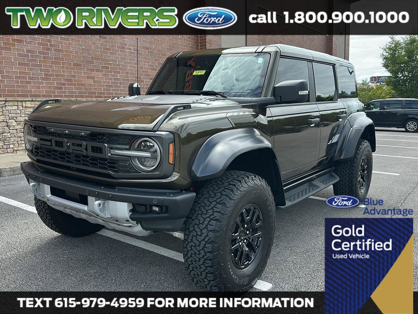 Certified 2025 Ford Bronco Raptor w/ Interior Carbon Fiber Pack AWD/4WD video 1