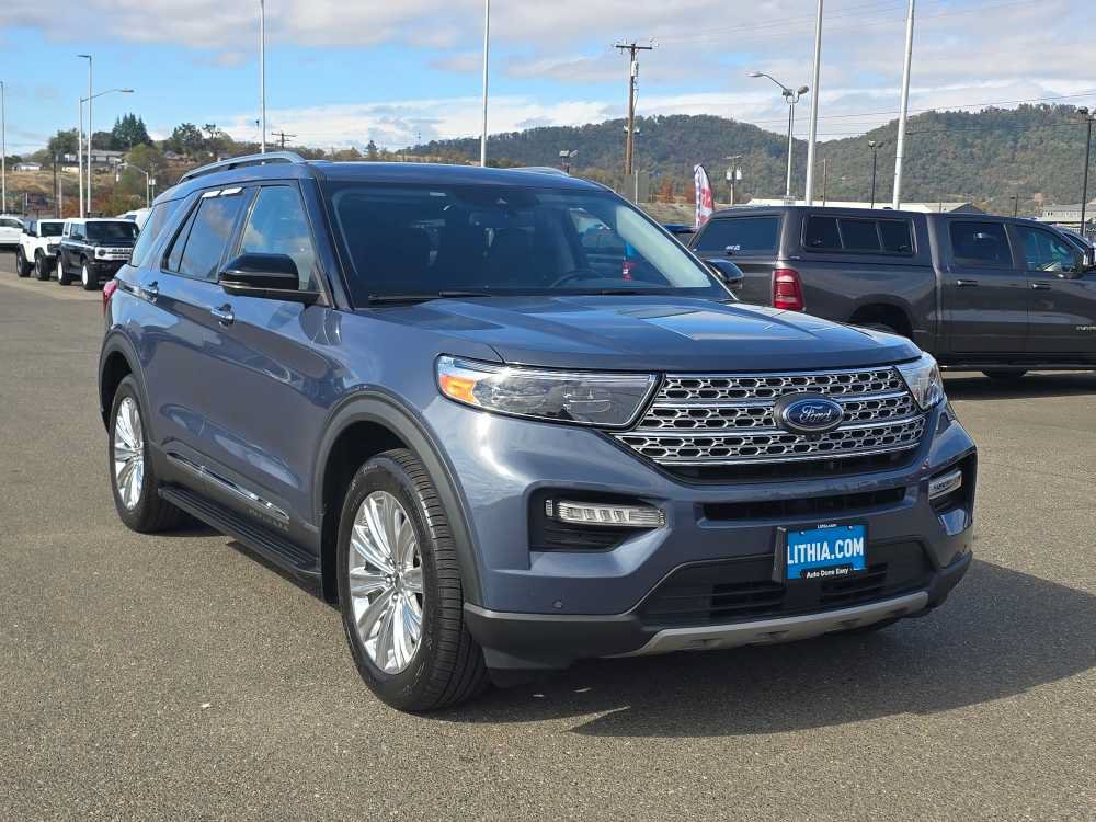 Certified 2021 Ford Explorer Limited w/ Hybrid Equipment Group 310A AWD/4WD image 7