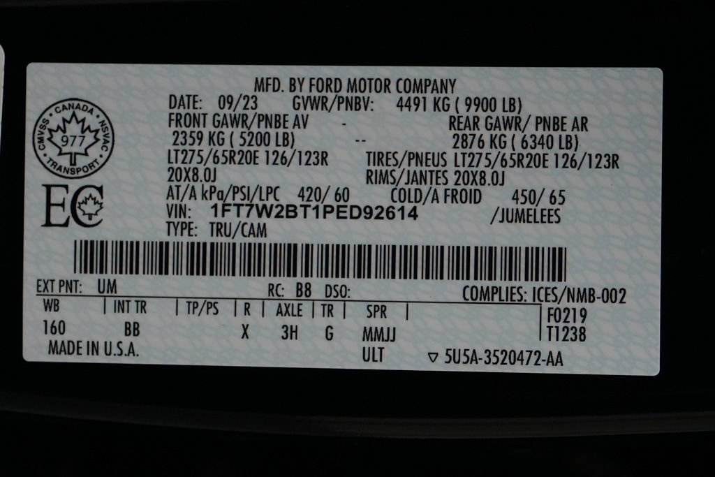 Certified 2023 Ford F250 Platinum AWD/4WD image 30