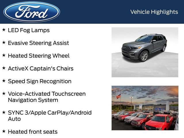 Certified 2021 Ford Explorer XLT w/ Equipment Group 202A RWD image 12