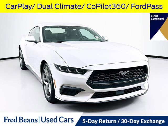 Certified 2025 Ford Mustang Coupe RWD image 1