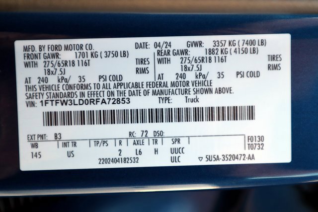 Certified 2024 Ford F150 XLT w/ Mobile Office Package image 39