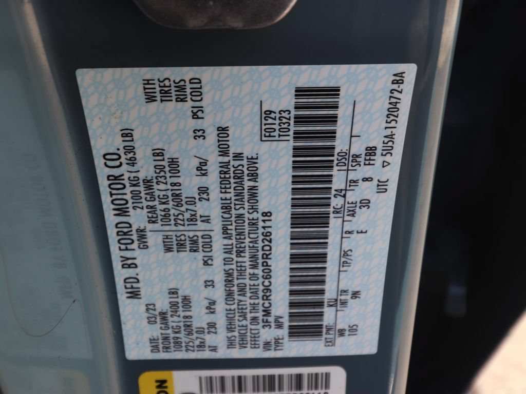 Certified 2023 Ford Bronco Sport Outer Banks AWD/4WD image 25