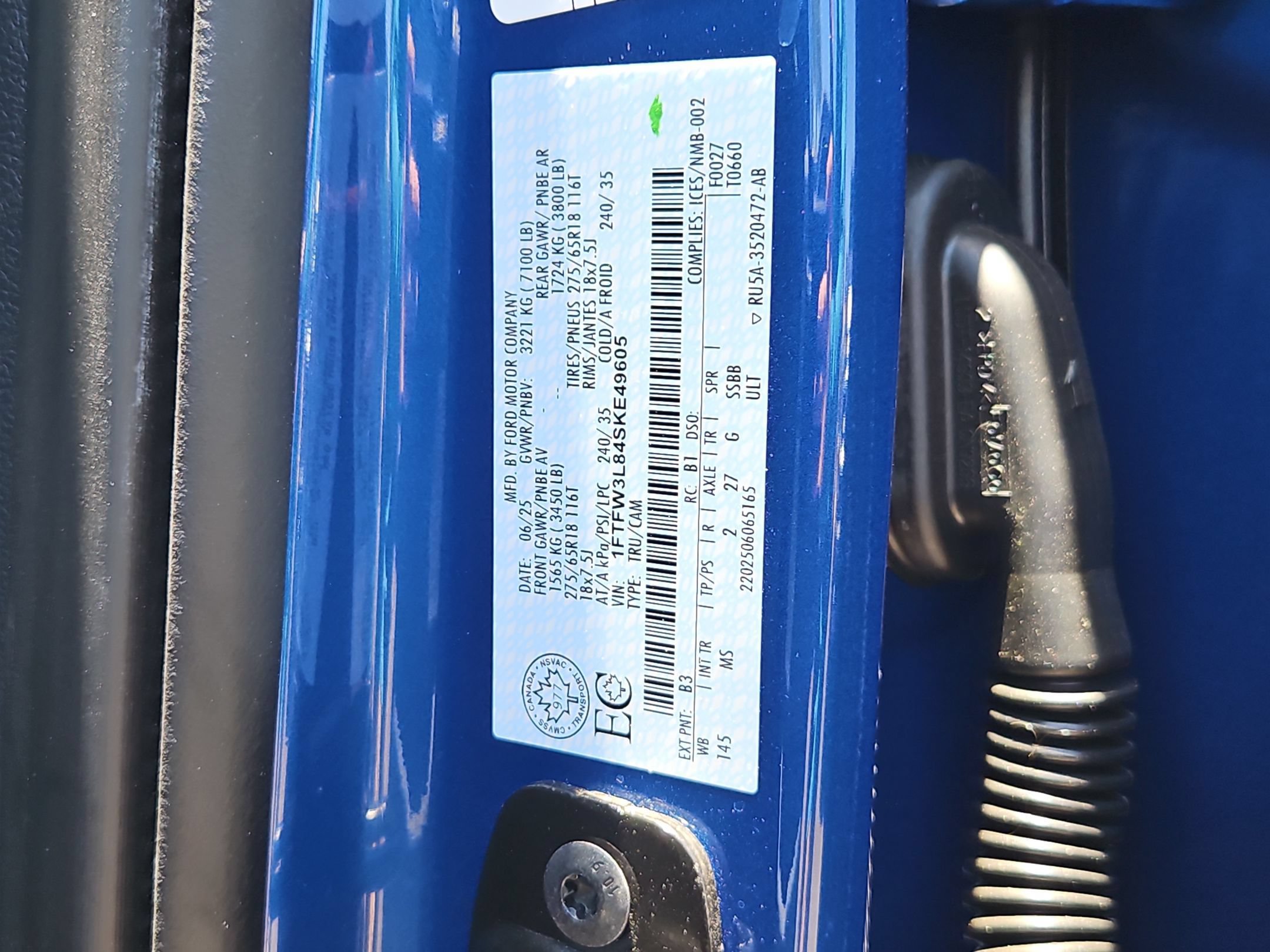 Certified 2025 Ford F150 XLT w/ Equipment Group 301A Standard AWD/4WD image 27