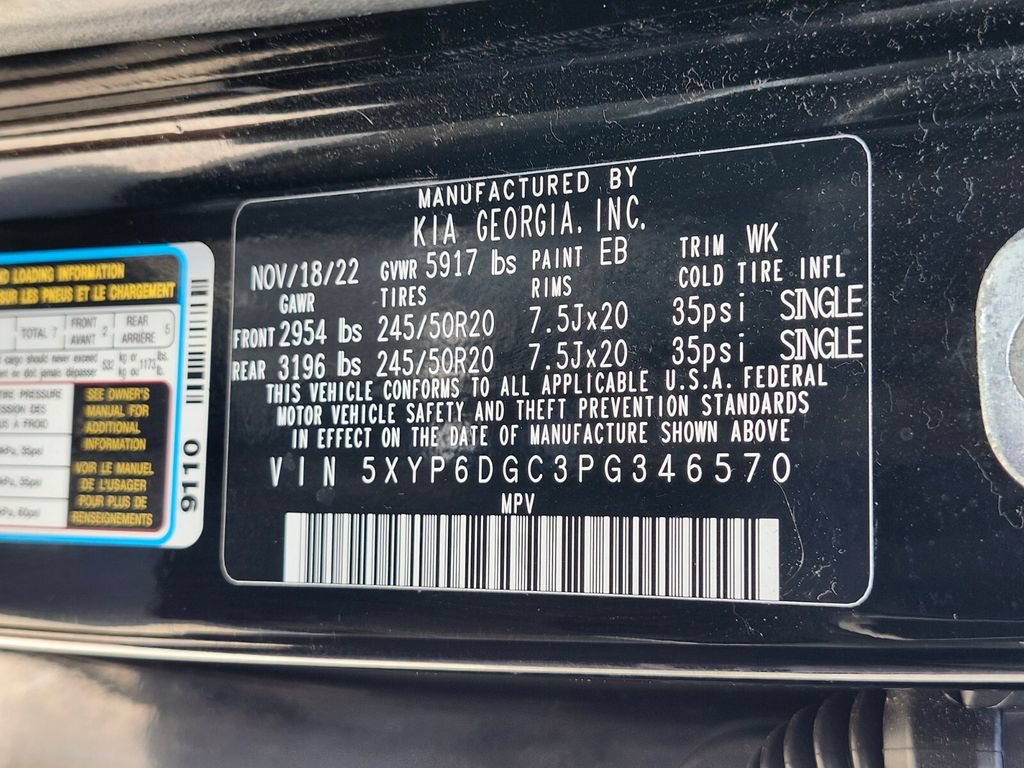 Used 2023 Kia Telluride S w/ S Sunroof Package AWD/4WD image 35