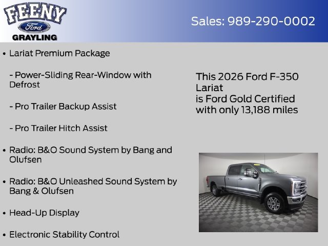 Certified 2026 Ford F350 Lariat w/ Lariat Ultimate Package AWD/4WD image 20