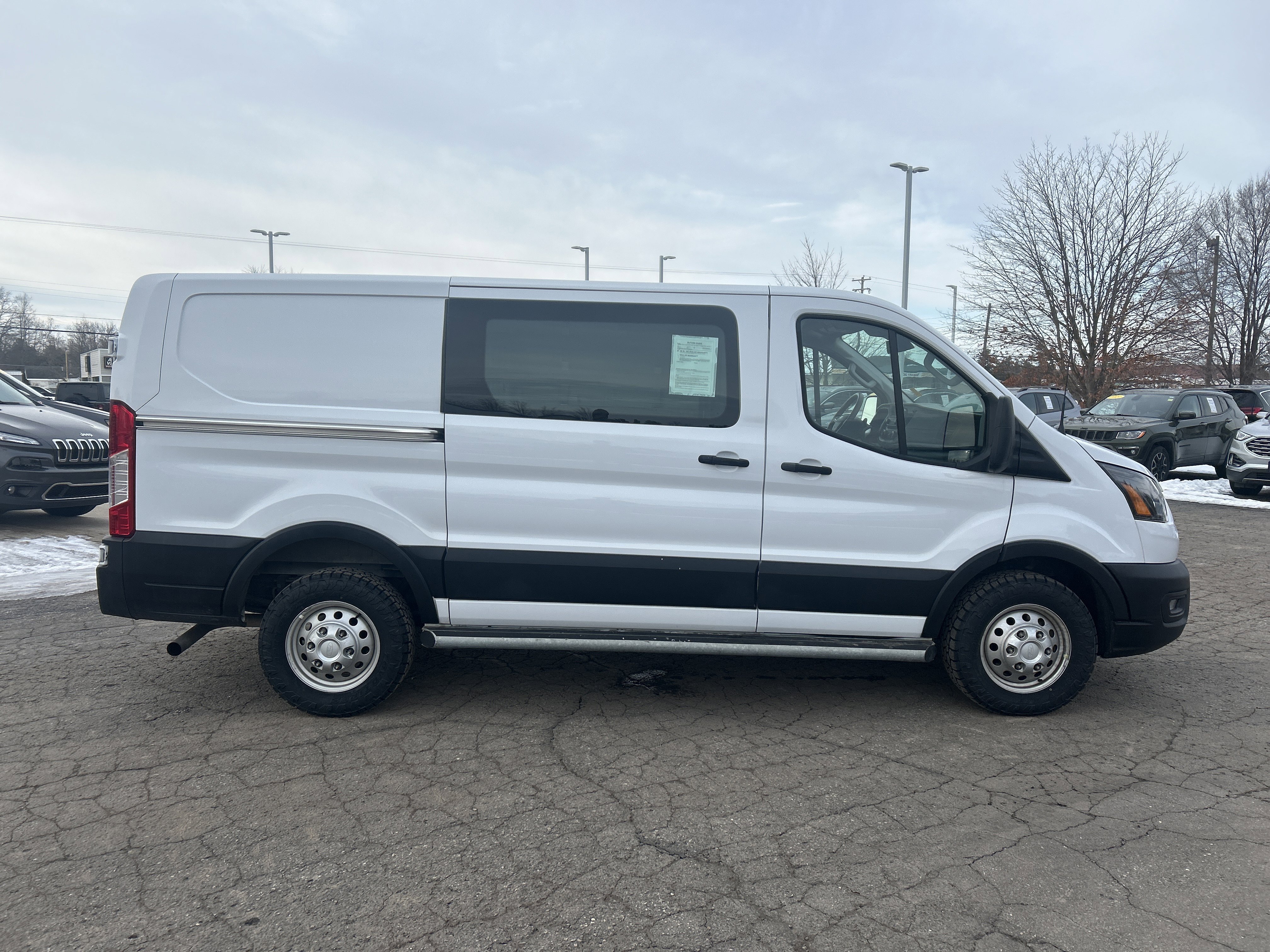 Certified 2024 Ford Transit 250 Low Roof AWD w/ Exterior Upgrade Package image 2