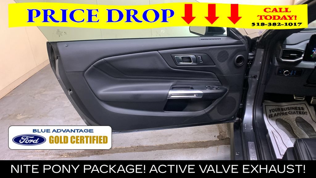 Certified 2025 Ford Mustang GT Premium w/ Mustang Nite Pony Package RWD image 19